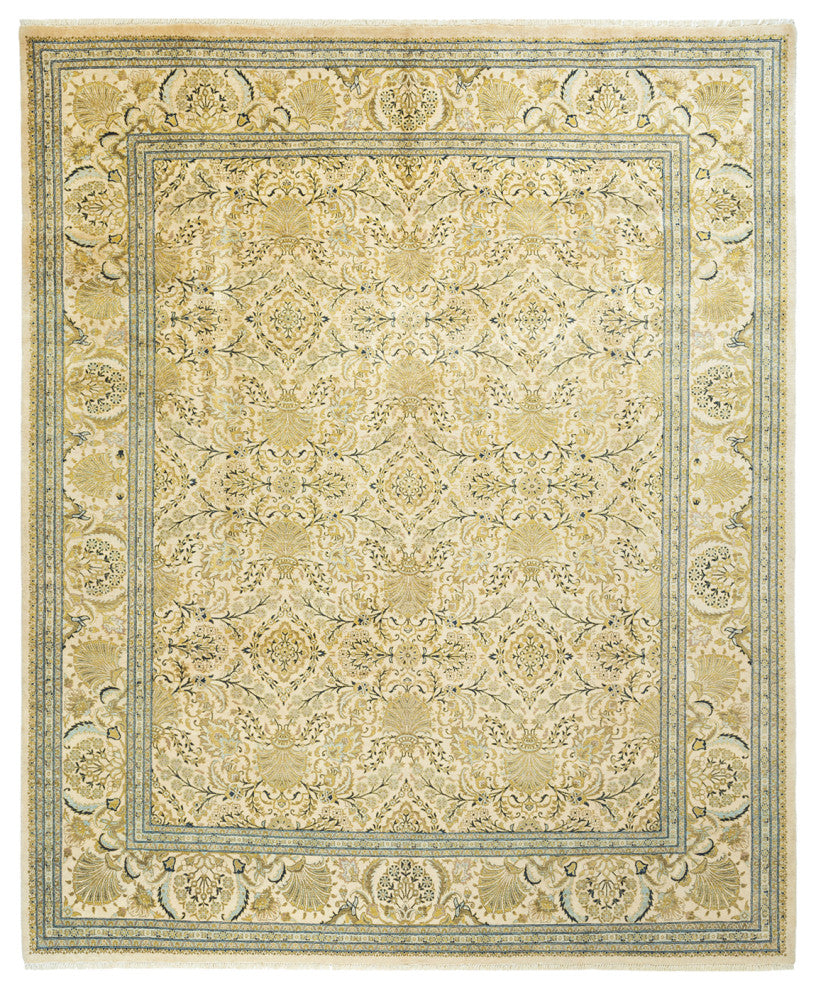 Gabriella, One-of-a-Kind Hand-Knotted Area Rug Ivory, 8'2"x9'10"