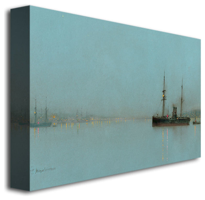 'Port Light' Canvas Art by John Grimshaw