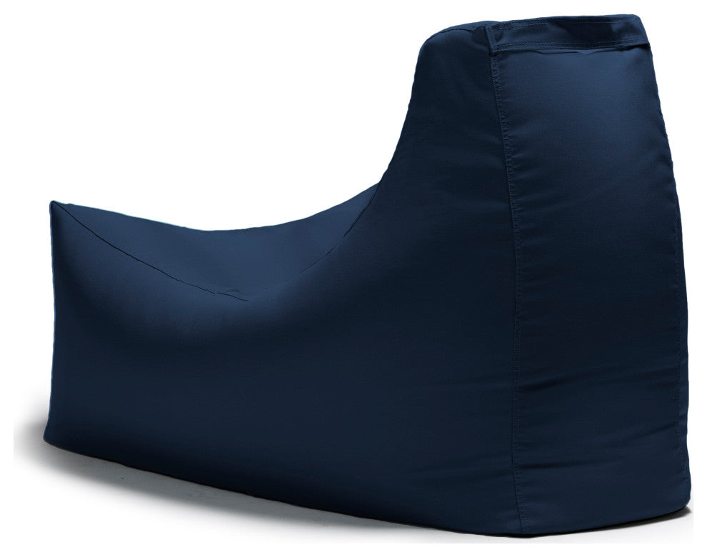 Juniper Outdoor Bean Bag Patio Chair, Navy