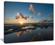 "Sunset at La Perhouse Beach" Canvas Print