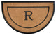 Calloway Mills The General Monogram Doormat, Letter R