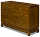 Walnut Finish Elmwood Chinese Ming Chest of Drawers