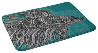 Valentina Ramos Beta Fish Memory Foam Bath Mat