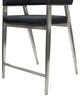 Adele 2 Counter Height Chairs, Black