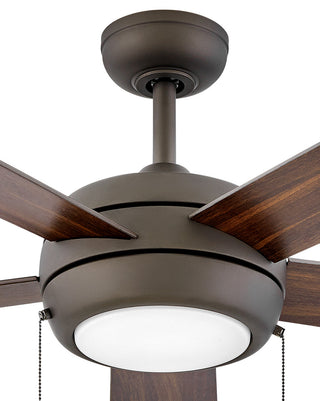 Hinkley Croft 52" Integrated LED Indoor Ceiling Fan, Metallic Matte Bronze