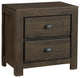 Falcon Bluff Nightstand, Saddle Brown