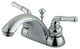 Kingston Brass 4" Centerset Bathroom Faucet, Polished Chrome