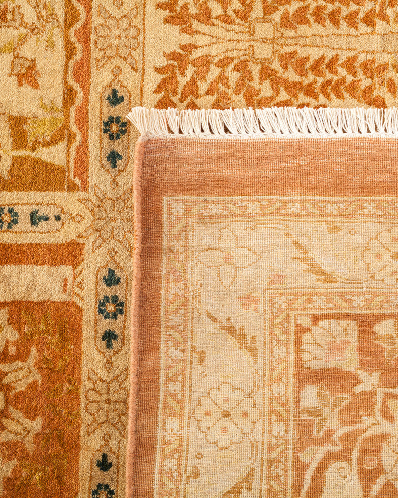 Ariana, One-of-a-Kind Hand-Knotted Area Rug Brown, 10'2"x13'8"
