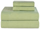 Pointehaven 170 Flannel Sheet Set, Sage, Queen