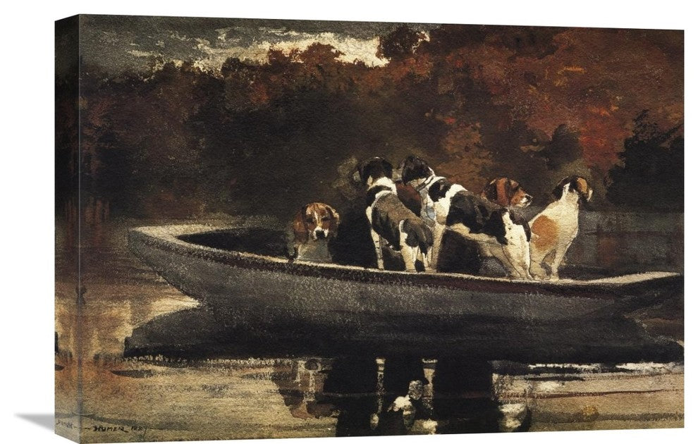 "Waiting For The Start" Artwork, 22"x15"
