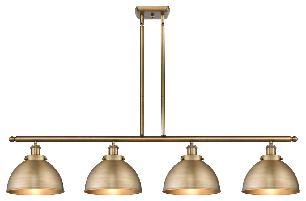 Ballston Urban Island Light, Brushed Brass, LED