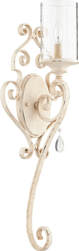 San Miguel 1-Light Wall Mount, Persian White