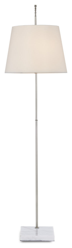Cloister Nickel Floor Lamp