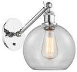 Innovations 317-1W-PC-G122-8 1-Light Sconce, Polished Chrome