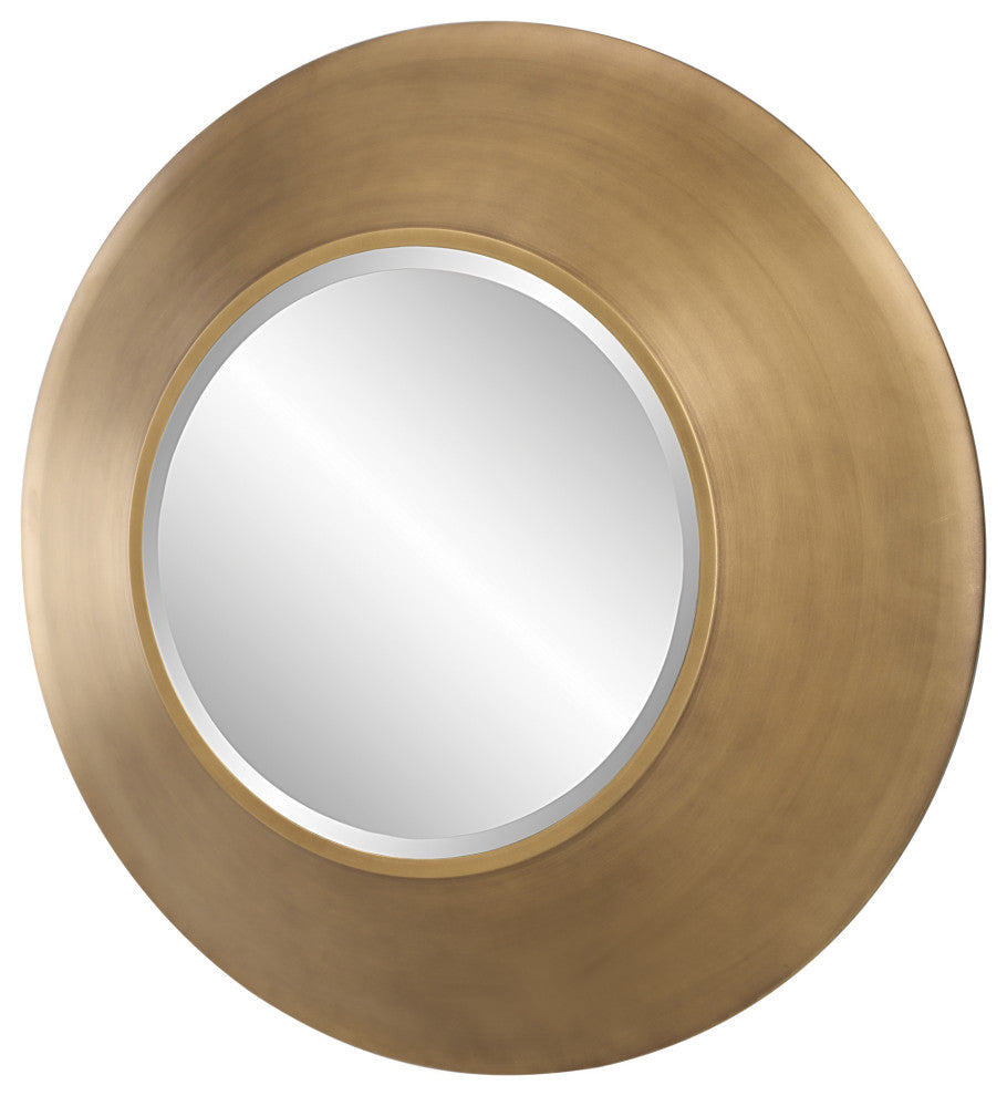 Uttermost Contessa Round Gold Mirror