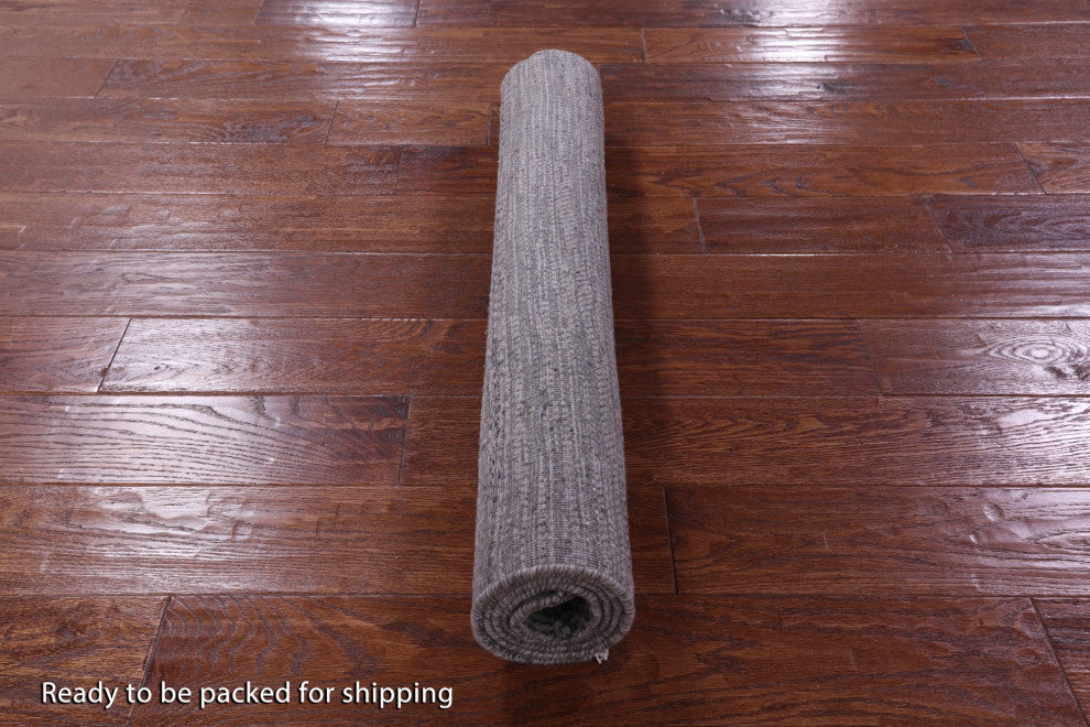 Wool and Silk Savannah Grass Handmade Rug 2' 11" X 4' 9" Q11541