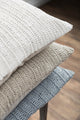 Marcie Knitted 22" Throw Pillow by Kosas Home, Ivory