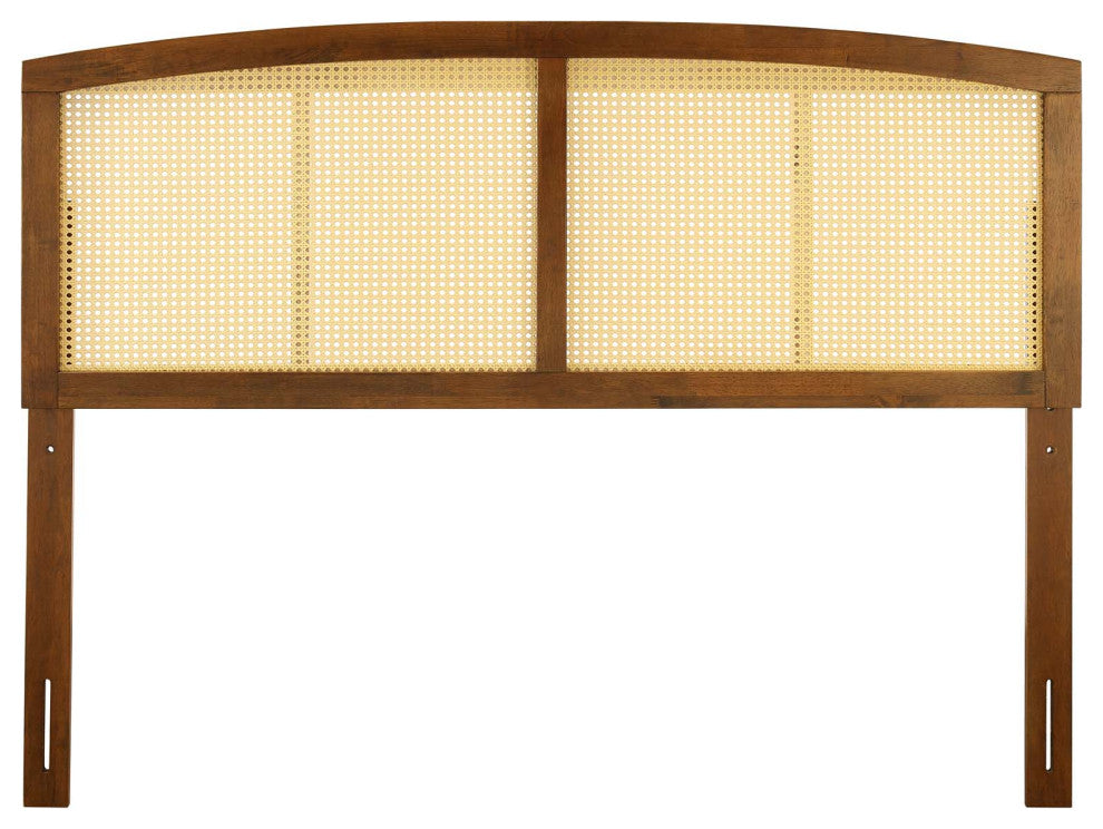 Halcyon Cane Queen Headboard Walnut