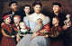 Bernardino Licinio Portrait of Arrigo Licinio and His Family Gallery Wrap Canvas