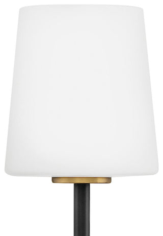 Hinkley Saunders Medium Sconce, Black