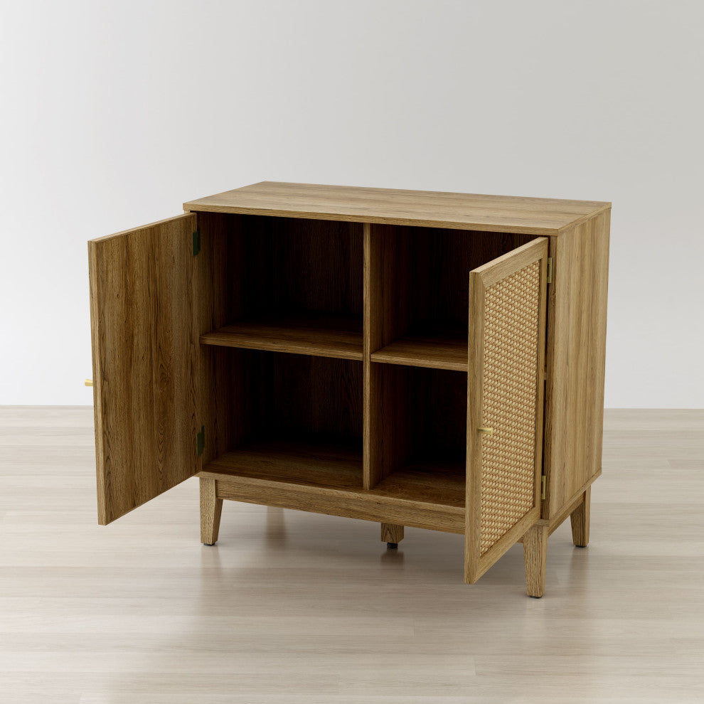Bodrum 31"H, 2-Door Accent Cabinet