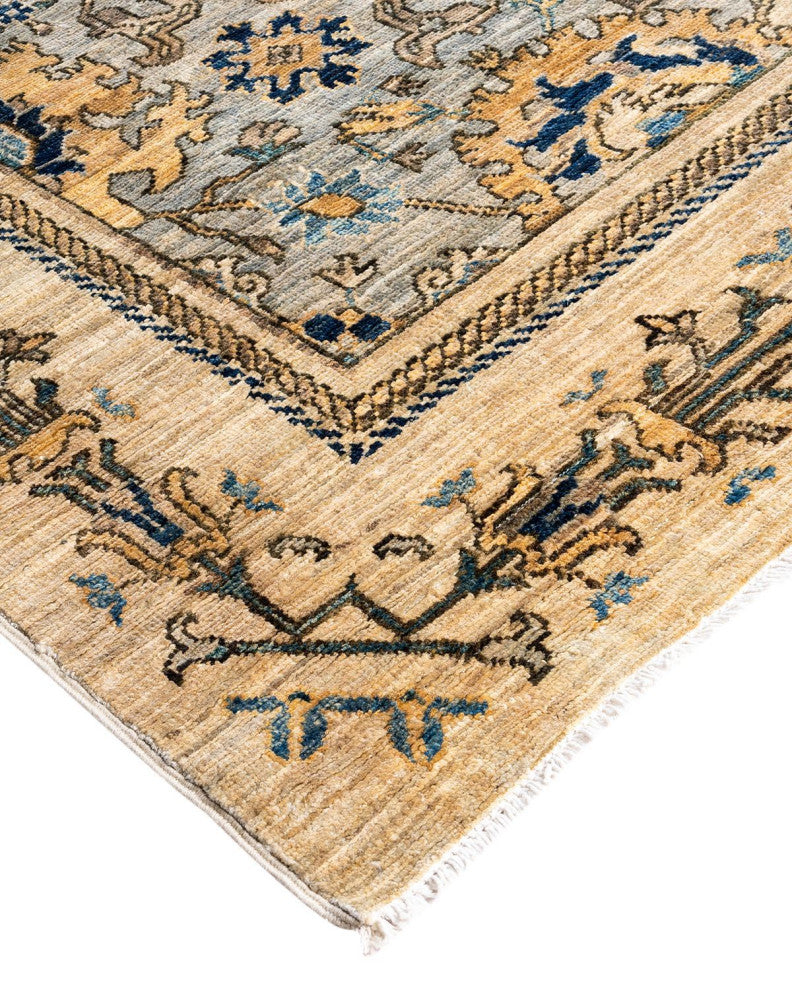 Serapi One-of-a-Kind Hand-Knotted Area Rug Gray, 5' 9" x 8' 7"