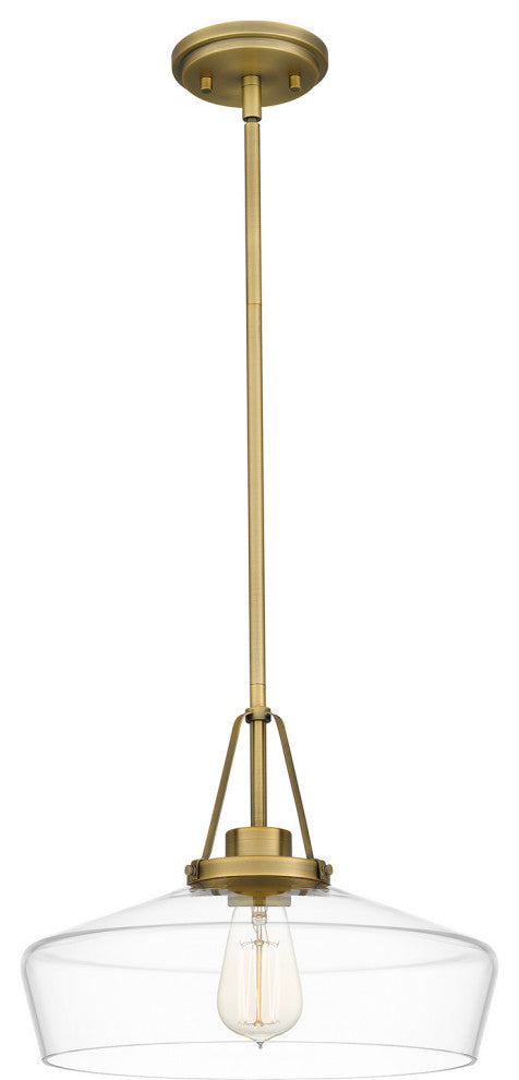 Quoizel QP5584AB 1-Light Pendant, Haven