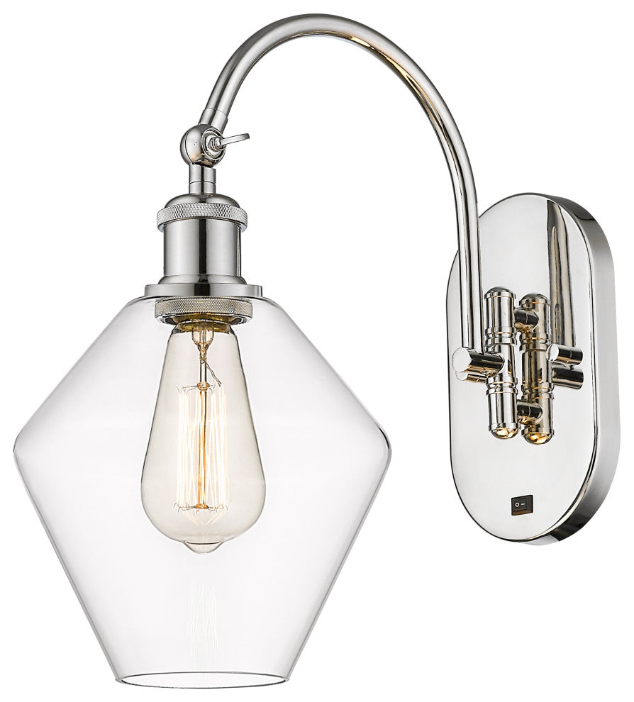Innovations 518-1W-PN-G652-8 1-Light Sconce, Polished Nickel