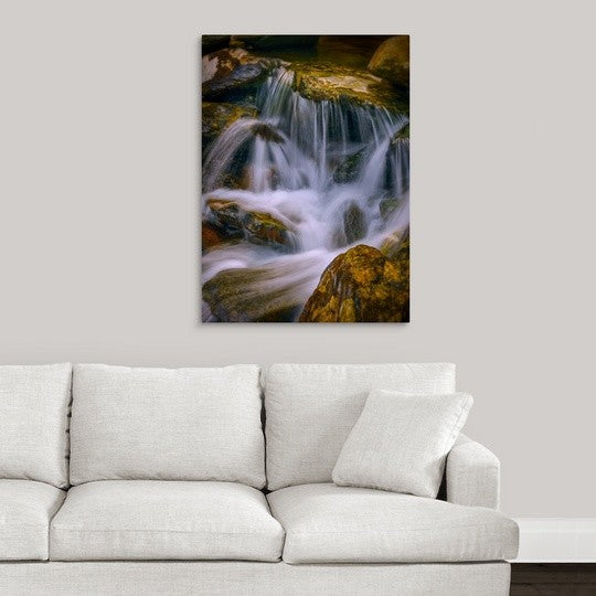 "Last Cascade" Wrapped Canvas Art Print, 26"x36"x1.5"