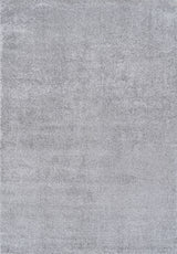Haze Solid Low-Pile Runner Rug, Gray, 3 X 5
