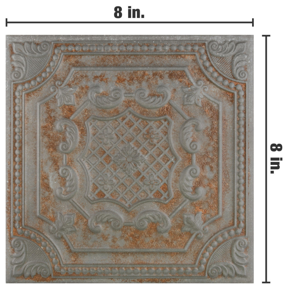 Fitz Charcoal Ceramic Wall Tile