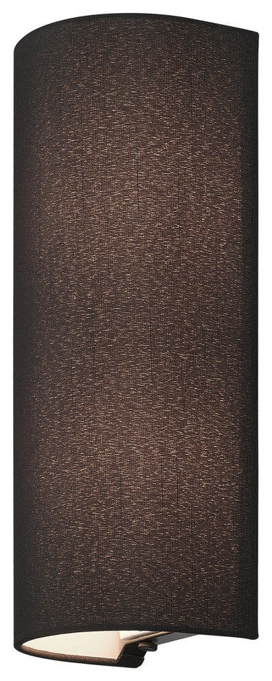 Bainbridge 2-Light Black ADA Sconce