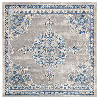 Safavieh Brentwood Bnt867G Rug, Light Gray/Blue, 5'3"x7'6"