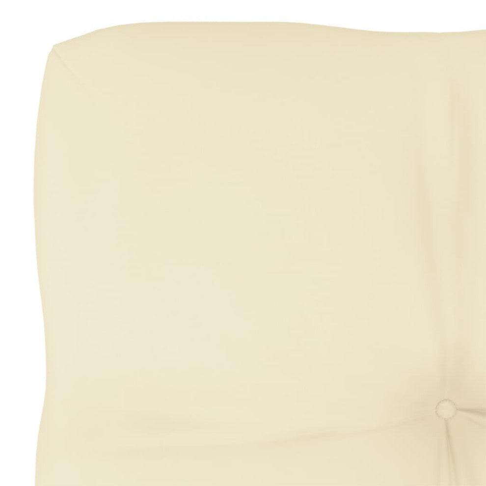 Vidaxl Pallet Sofa Cushion Cream 31.5"x31.5"x4.7"