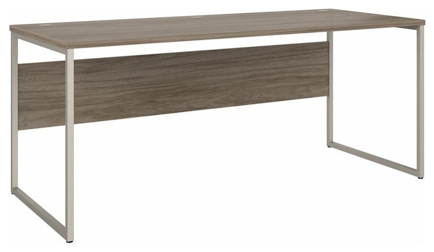 Bush Computer Table Desk Bush Business Furniture Hybrid 72W x 30D Computer Table Desk