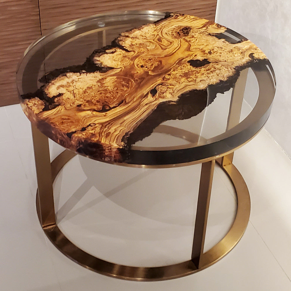Exclusive Silverberry Coffee Table, 35.4"