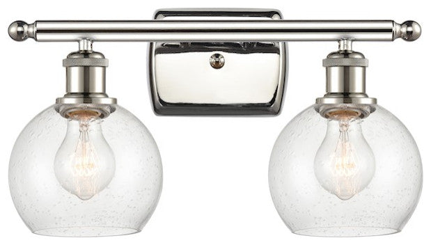 INNOVATIONS LIGHTING 516-2W-PN-G124-6-LED Athens Bath Vanity Light