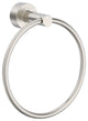 Parma Towel Ring Round, Brushed Nickel