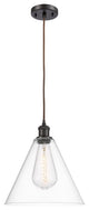 Innovations Lighting 516-1P-OB-GBC-122-LED 1 Light 12" Mini Pendant