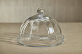 Aldgate Optic Pastry Glass Plate With Cloche, Large