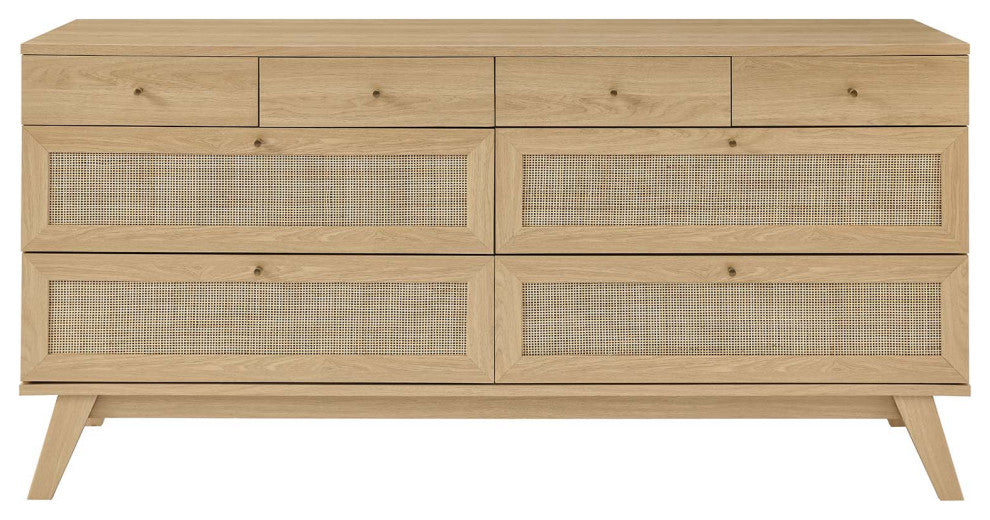 Soma 8-Drawer Dresser, Oak