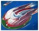 "UFO" Digital Paper Print by Retrorocket, 46"x37"