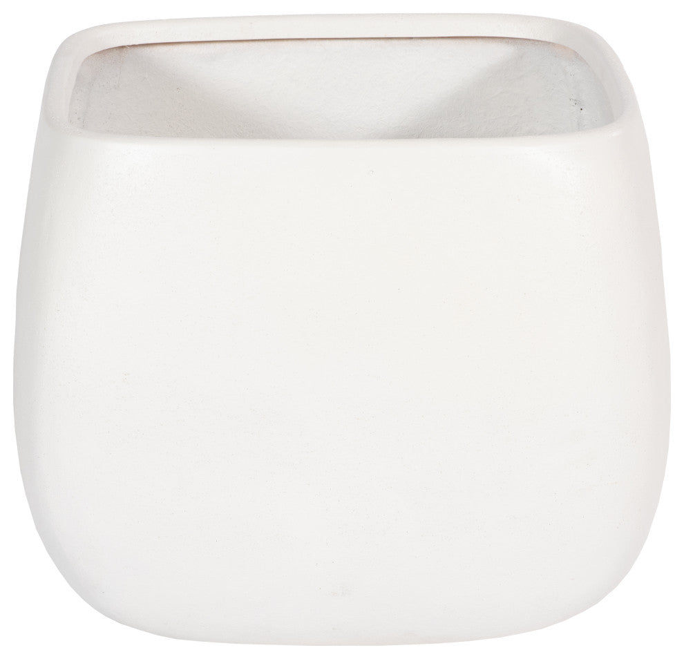 Ampere Planter, White, Large