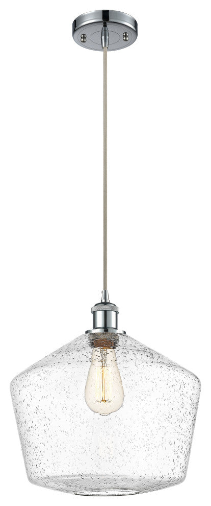 Innovations 516-1P-PC-G654-12 1-Light Mini Pendant, Polished Chrome