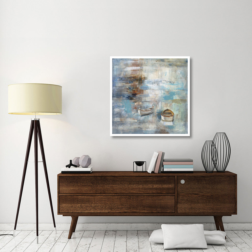 "Calm Sea" Digital Paper Print by Silvia Vassileva, 38"x38"