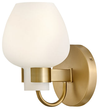 Hinkley Sylvie Small Sconce, Heritage Brass