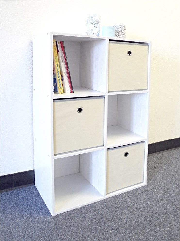 Proman Products Colonial Storage Cube White
