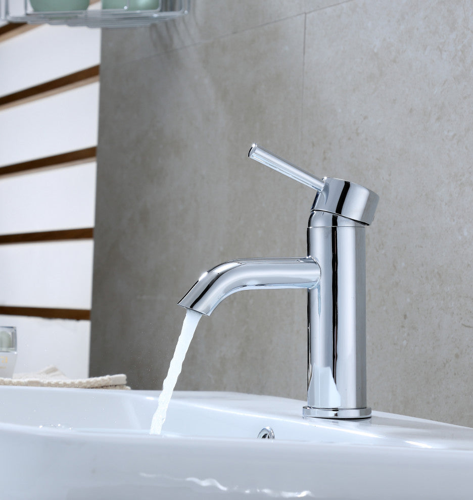 Ultra Faucets UF3650X Single Handle Bathroom Faucet, Polished Chrome