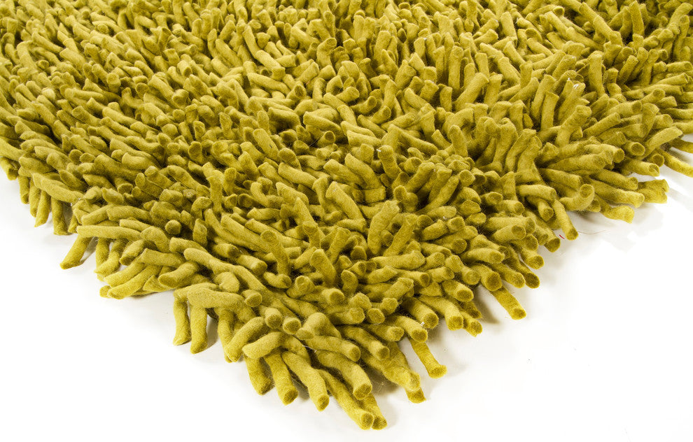 Montaro Contemporary Area Rug, Green, 5'x7'6"