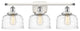 Innovations 916-3W-WPC-G713-LED 3-Light Vanity Light, White, Polished Chrome